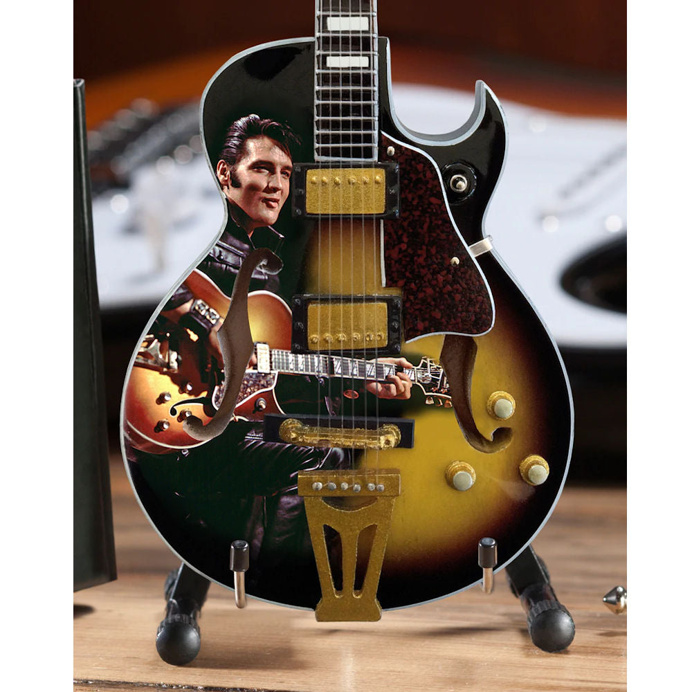 
                  
                    ELVIS PRESLEY Elvis Presley (90th Anniversary) - 68' Special Hollow Body / Miniature Instrument
                  
                