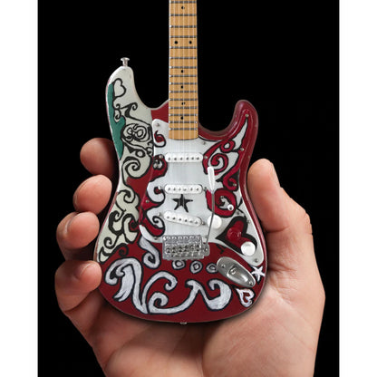 JIMI HENDRIX ジミヘンドリックス (追悼 55年 ) - Mini Fender Strat Saville / ミニチュア楽器 【公式 / オフィシャル】