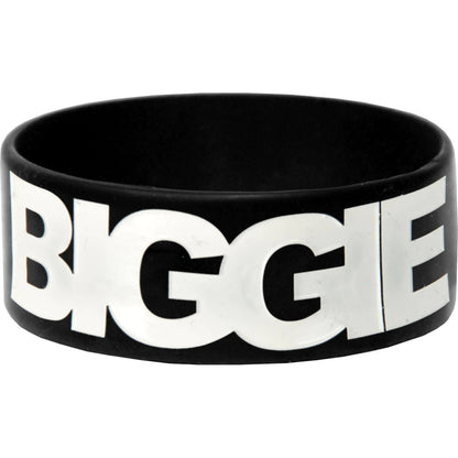 NOTORIOUS BIG - WHITE LOGO SILICONE WRISTBAND / Rubber bracelet [Limited Edition] / Wristband