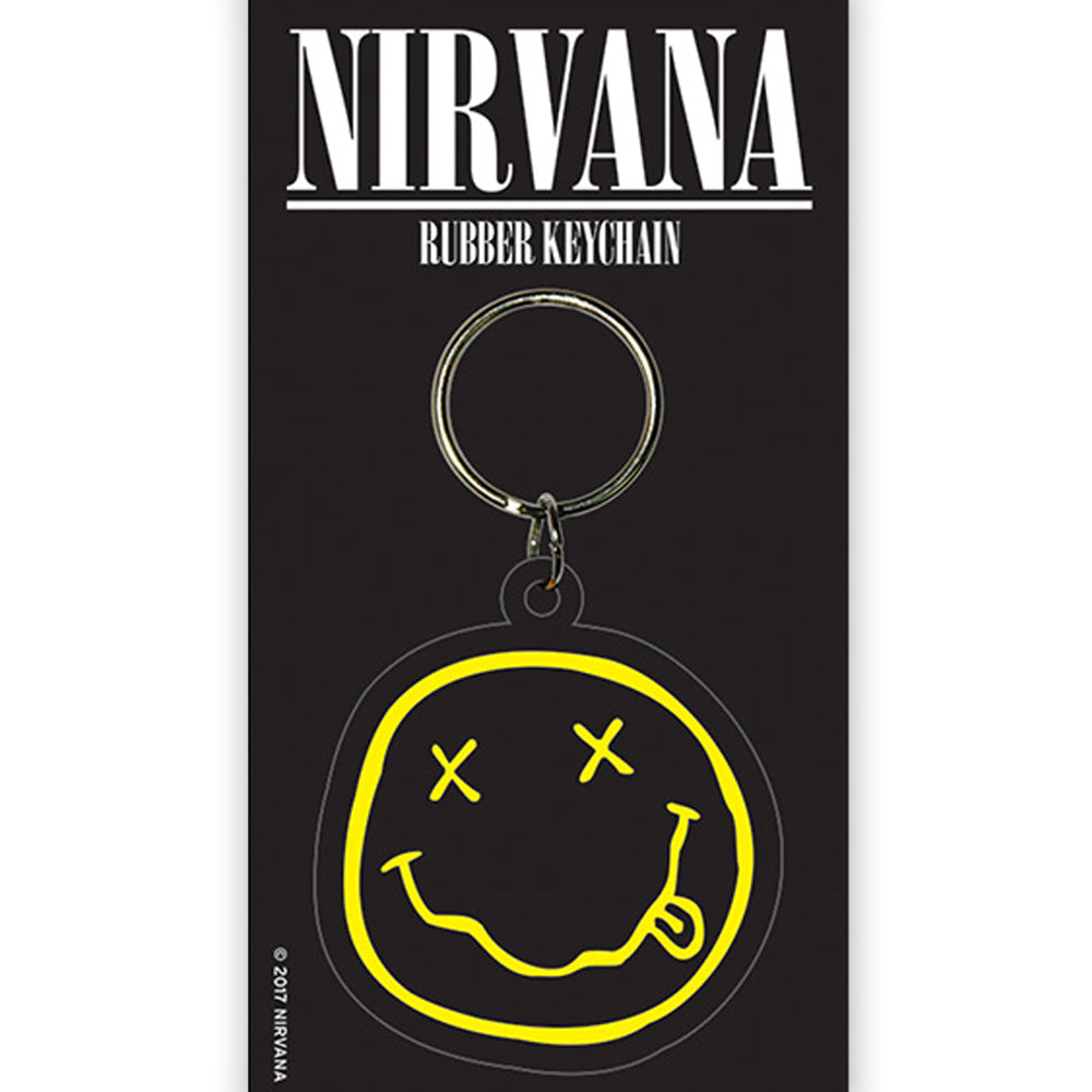 NIRVANA - Smiley / ラバー・キーリング
