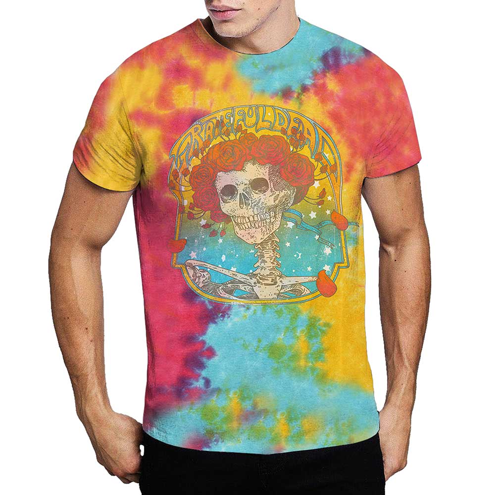 GRATEFUL DEAD グレイトフルデッド (結成 60周年 ) - Bertha Frame / タイダイ / Tシャツ / メンズ 【公式 / オフィシャル】