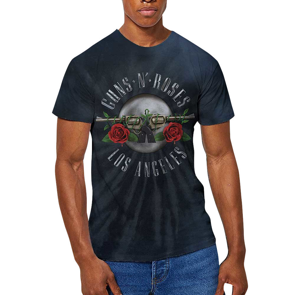 GUNS N ROSES ガンズアンドローゼズ (5月 来日 記念 ) - Los Angeles / タイダイ / Tシャツ / メンズ 【公式 / オフィシャル】