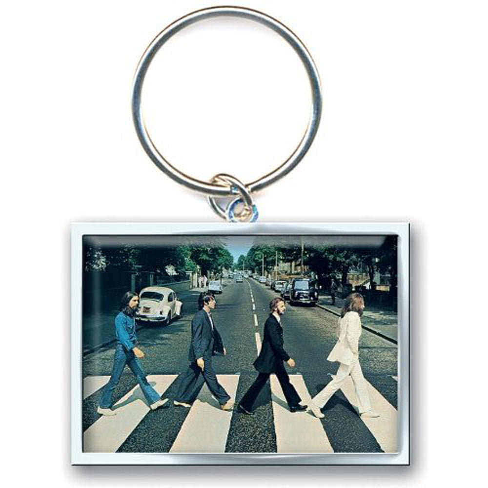 THE BEATLES ビートルズ (結成 65周年 ) - Abbey Road Crossing / キーホルダー 【公式 / オフィシャル】
