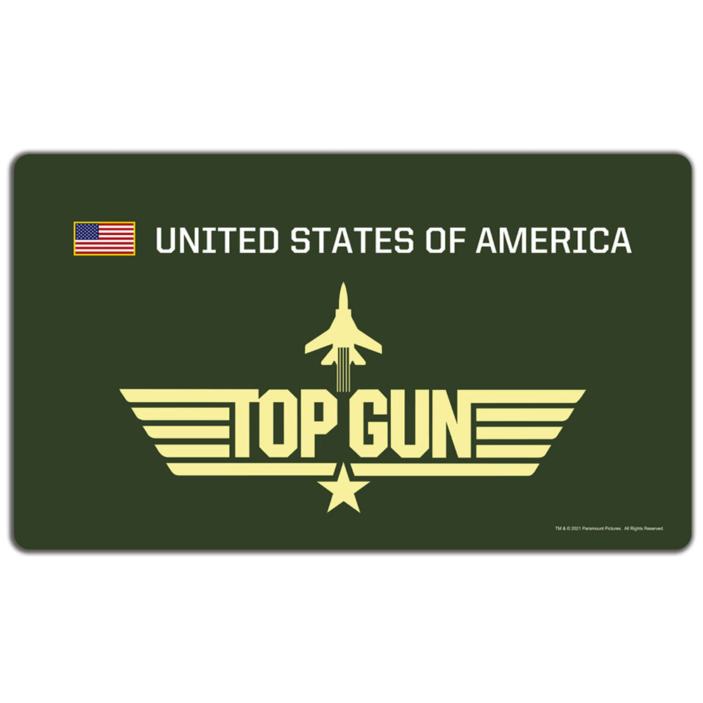 TOP GUN トップガン (アイスマン追悼 ) - ラバーマット / マウスパッド 【公式 / オフィシャル】