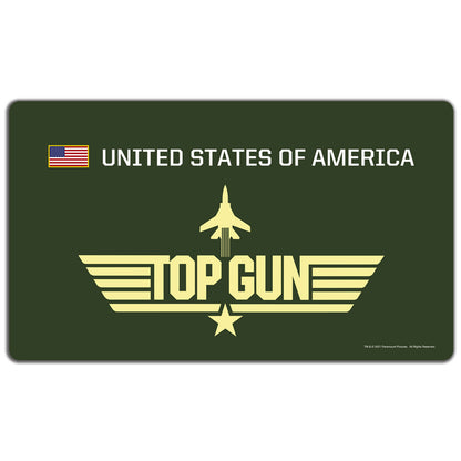 TOP GUN トップガン (アイスマン追悼 ) - ラバーマット / マウスパッド 【公式 / オフィシャル】