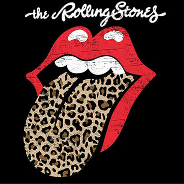 ROLLING STONES ローリングストーンズ (7月 新譜 記念 ) - Leopard Print Tongue / Tシャツ / メンズ