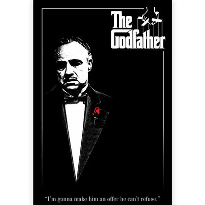 GODFATHER ゴッドファーザー (GODFATHER 3 公開35周年 ) - Red Rose / ポスター 【公式 / オフィシャル】