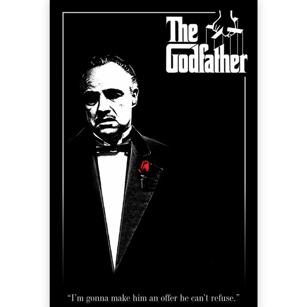 GODFATHER ゴッドファーザー (GODFATHER 3 公開35周年 ) - Red Rose / ポスター 【公式 / オフィシャル】