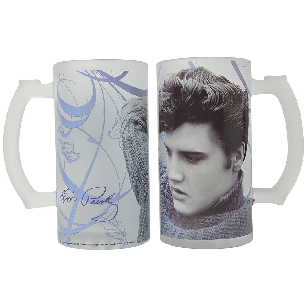 ELVIS PRESLEY - (11月 ドキュメンタリー 配信 ) - Stein Blue Sweater / ビールジョッキ2個セット
