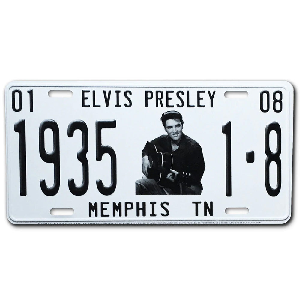 ELVIS PRESLEY - (生誕 90周年 ) - Elvis 1935 License Plate / ライセンス・プレート