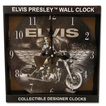 ELVIS PRESLEY エルヴィスプレスリー (生誕 90周年 ) - Motorcycle w/Wings / 時計 【公式 / オフィシャル】