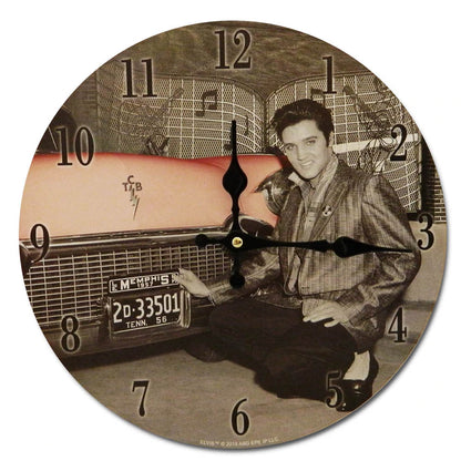ELVIS PRESLEY - (生誕 90周年 ) - In Front of Car