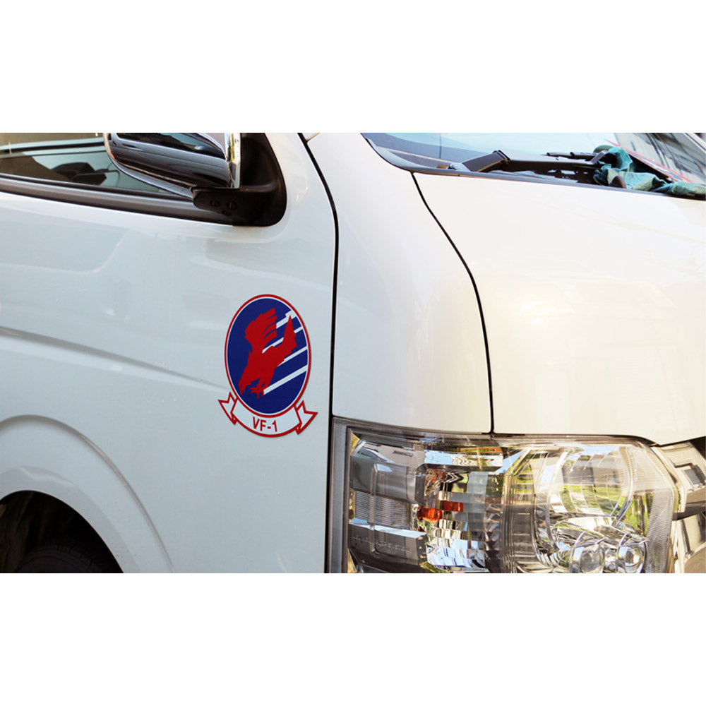 TOP GUN (In Memory of the Iceman) - Magnetic Sticker VF-1 / Light and Water Resistant Ink / Magnet