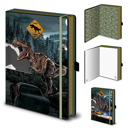 JURASSIC WORLD ジュラシックワールド (公開 10周年 ) - Dominion / Drive In / Premium A5 / ノート・メモ帳 【公式 / オフィシャル】