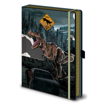 JURASSIC WORLD ジュラシックワールド (公開 10周年 ) - Dominion / Drive In / Premium A5 / ノート・メモ帳 【公式 / オフィシャル】