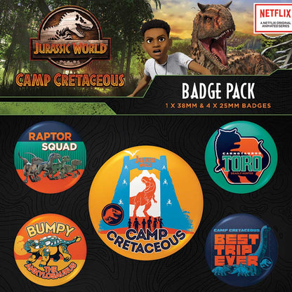 JURASSIC WORLD - (公開 10周年 ) - Camp Cretaceous / 5個セット