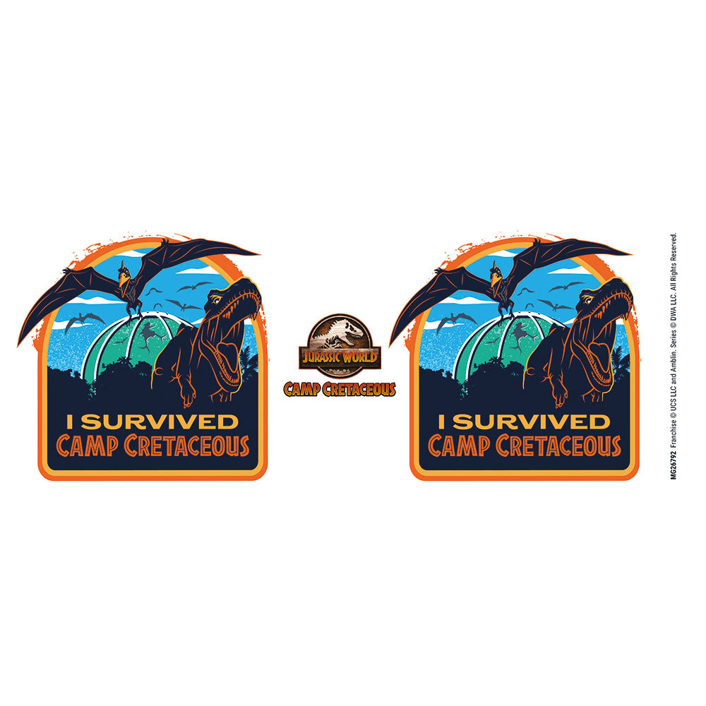 JURASSIC WORLD Jurassic World (10th Anniversary) - Camp Cretaceous / I Survived / Mug