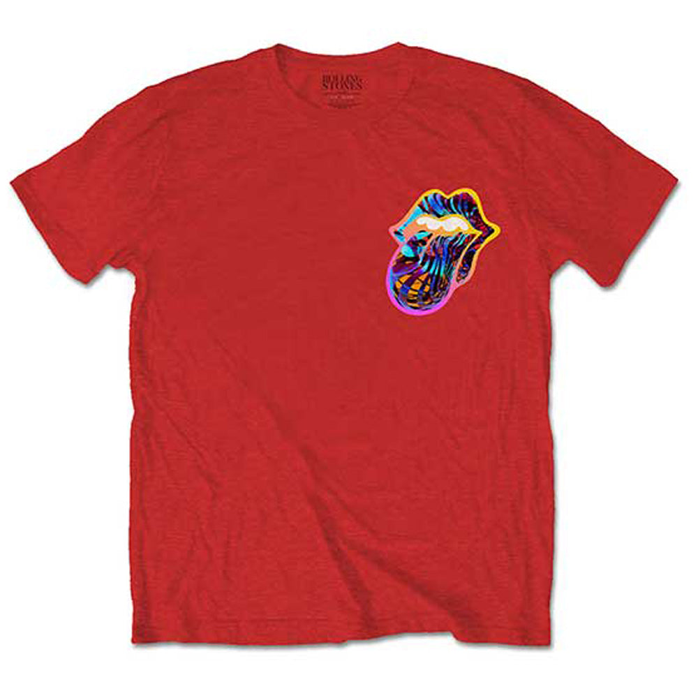 ROLLING STONES ローリングストーンズ (来日 35周年 記念 ) - Sixty Gradient Text / バックプリントあり / Tシャツ / メンズ 【公式 / オフィシャル】