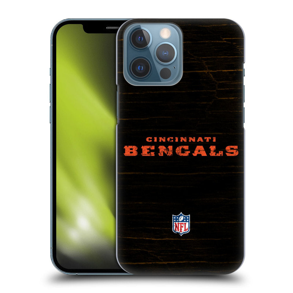CINCINNATI BENGALS（NFL） シンシナティベンガルズ - Distressed ハード case / Apple iPhoneケース 【公式 / オフィシャル】