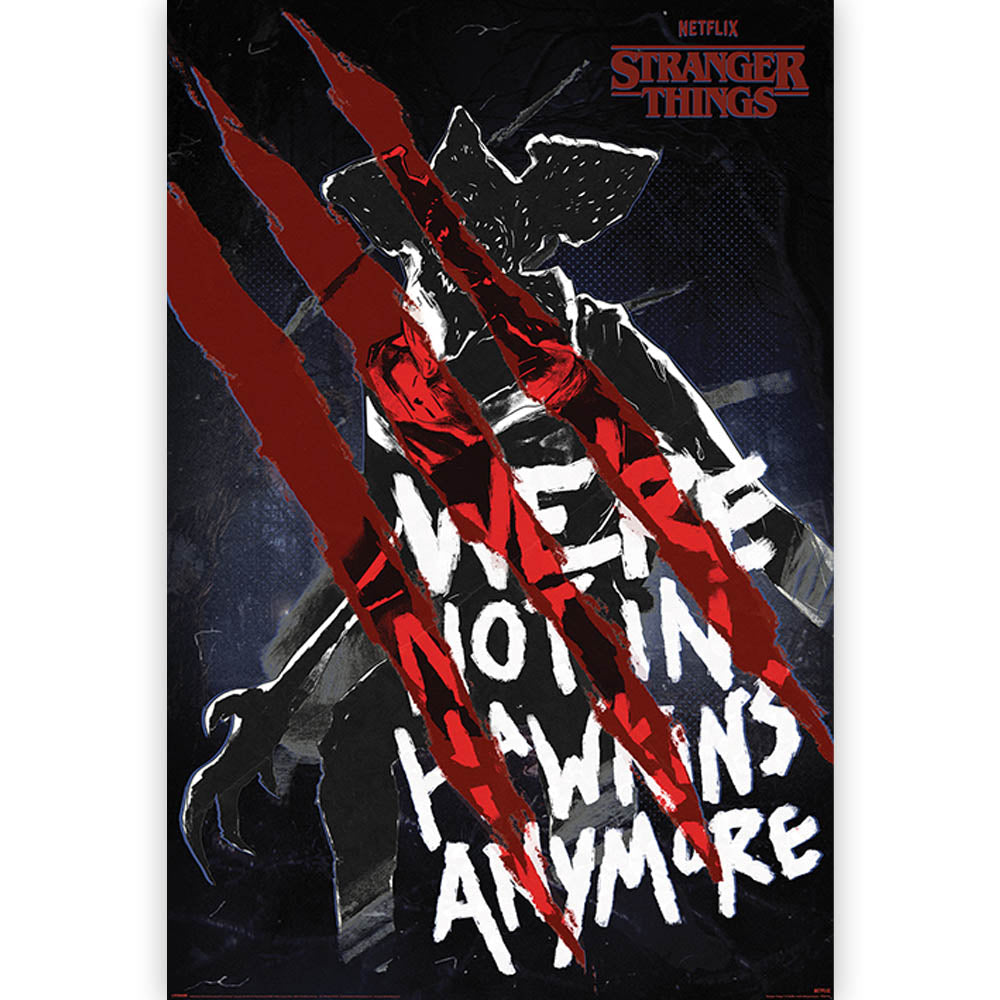 STRANGER THINGS ストレンジャー・シングス (シーズン5 2025年配信決定 ) - Not In Hawkins / ポスター 【公式 / オフィシャル】