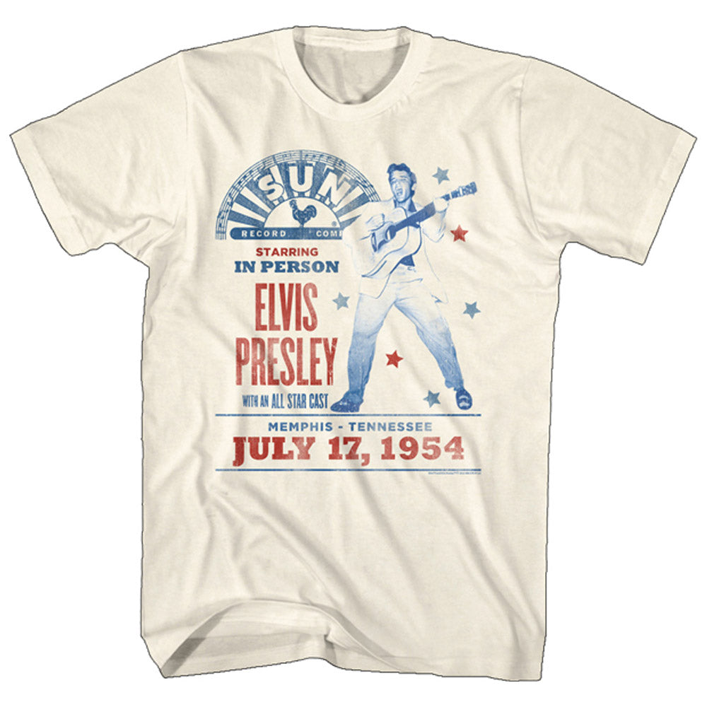 ELVIS PRESLEY エルヴィスプレスリー (生誕 90周年 ) - CONCERT POSTER / Tシャツ / メンズ 【公式 / オフィシャル】