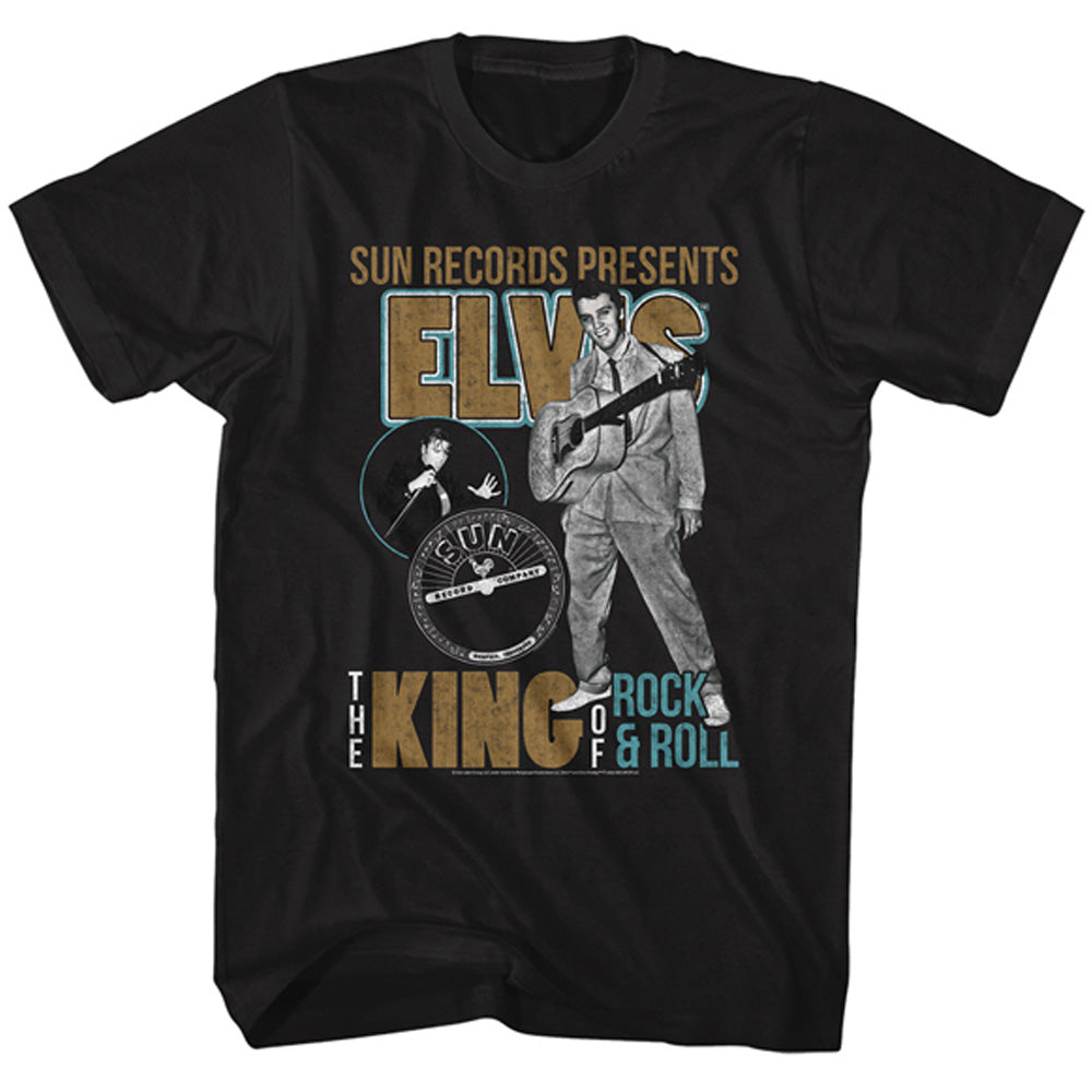 ELVIS PRESLEY エルヴィスプレスリー (生誕 90周年 ) - KING OF ROCK AND ROLL / Tシャツ / メンズ 【公式 / オフィシャル】