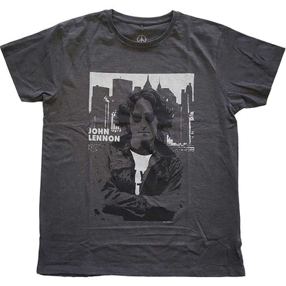JOHN LENNON ジョンレノン (生誕 85年 ) - DENIM SKYLINE / Tシャツ / メンズ 【公式 / オフィシャル】