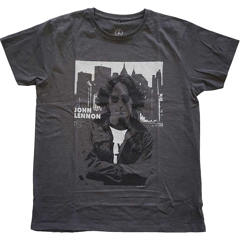 JOHN LENNON ジョンレノン (生誕 85年 ) - DENIM SKYLINE / Tシャツ / メンズ 【公式 / オフィシャル】