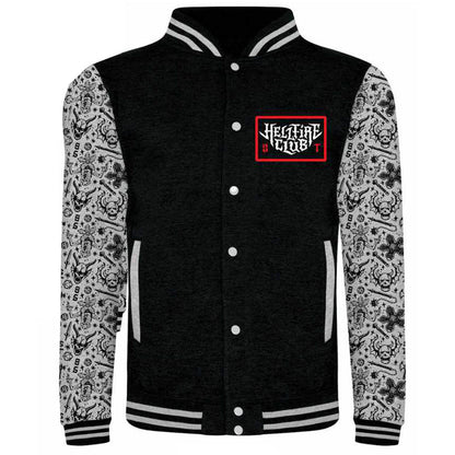 STRANGER THINGS ストレンジャー・シングス (シーズン5 配信 記念 ) - HELLFIRE CLUB / VARSITY JACKET / バックプリントあり / アウター / メンズ