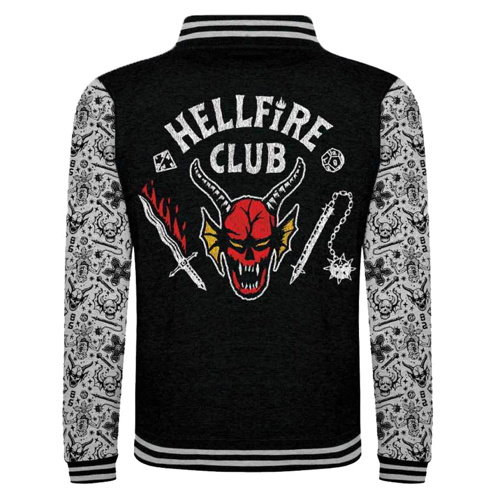 STRANGER THINGS ストレンジャー・シングス (シーズン5 配信 記念 ) - HELLFIRE CLUB / VARSITY JACKET / バックプリントあり / アウター / メンズ