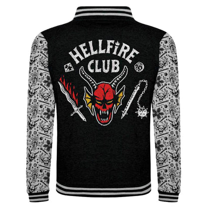 STRANGER THINGS ストレンジャー・シングス (シーズン5 2025年配信決定 ) - HELLFIRE CLUB / VARSITY JACKET / バックプリントあり / アウター / メンズ