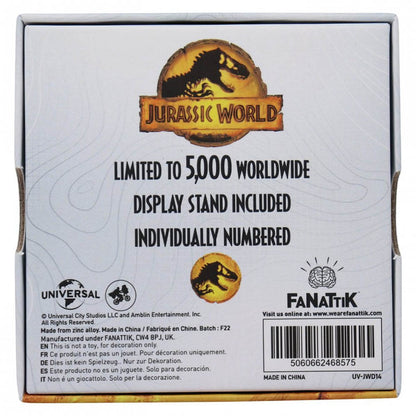 JURASSIC WORLD ジュラシックワールド (公開 10周年 ) - DOMINION LIMIDED EDITION MEDALLION / 世界限定5000個 / コイン