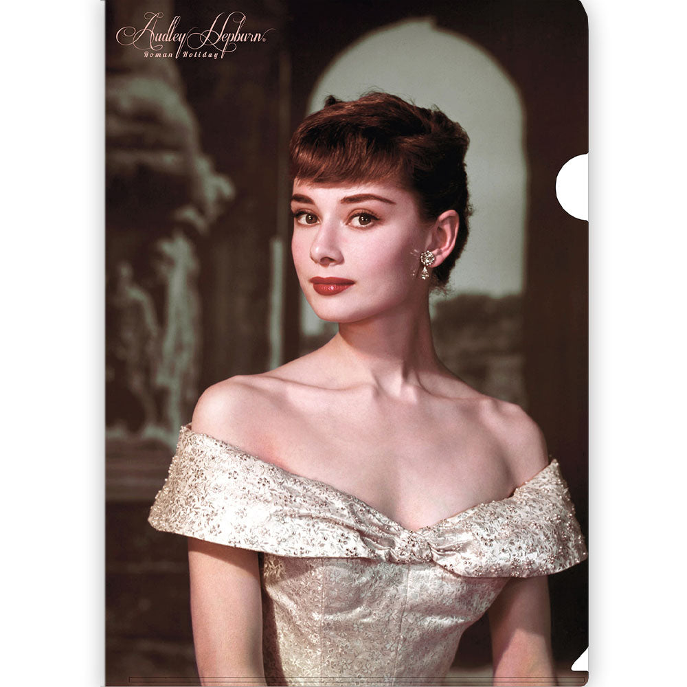 AUDREY HEPBURN オードリー・ヘプバーン - A4クリアファイル / A / ファイル・バインダー 【公式 / オフィシャル】