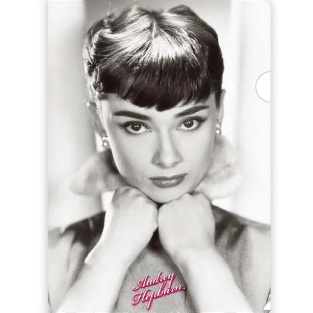 AUDREY HEPBURN オードリー・ヘプバーン - A4クリアファイル / B / ファイル・バインダー 【公式 / オフィシャル】