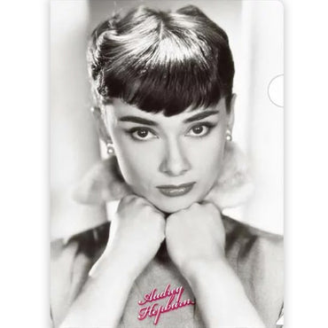 AUDREY HEPBURN オードリー・ヘプバーン - A4クリアファイル / B / ファイル・バインダー 【公式 / オフィシャル】