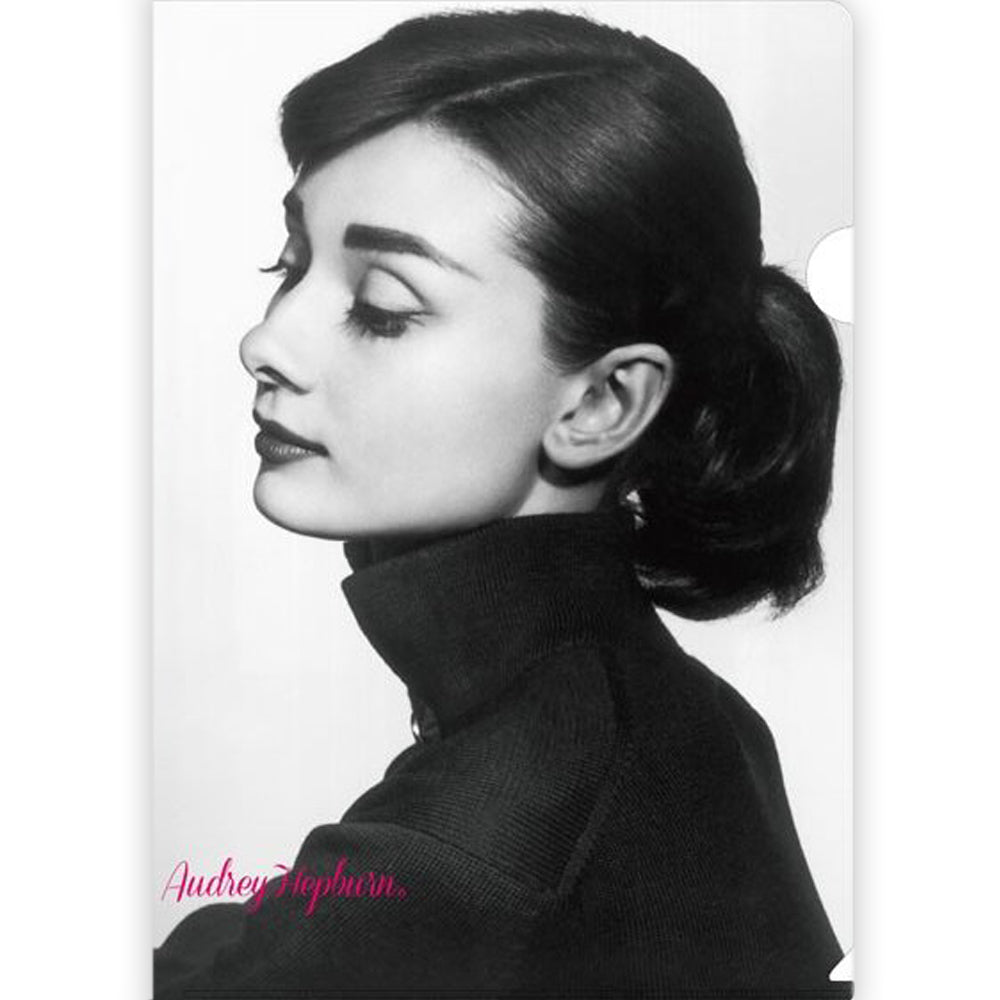 AUDREY HEPBURN オードリー・ヘプバーン - A4クリアファイル / F / ファイル・バインダー 【公式 / オフィシャル】