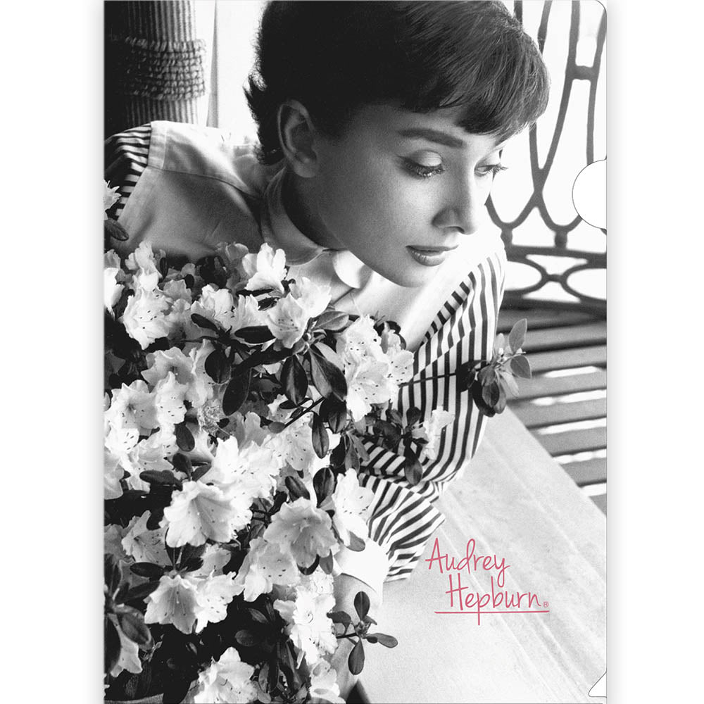 AUDREY HEPBURN オードリー・ヘプバーン - A4クリアファイル / H / ファイル・バインダー 【公式 / オフィシャル】