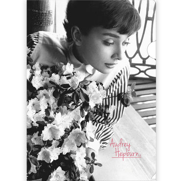 AUDREY HEPBURN オードリー・ヘプバーン - A4クリアファイル / H / ファイル・バインダー 【公式 / オフィシャル】