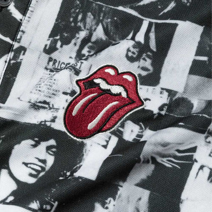 ROLLING STONES ローリングストーンズ (来日 35周年 記念 ) - Exile on Main St. / フォトアルバム柄 / ポロシャツ / メンズ