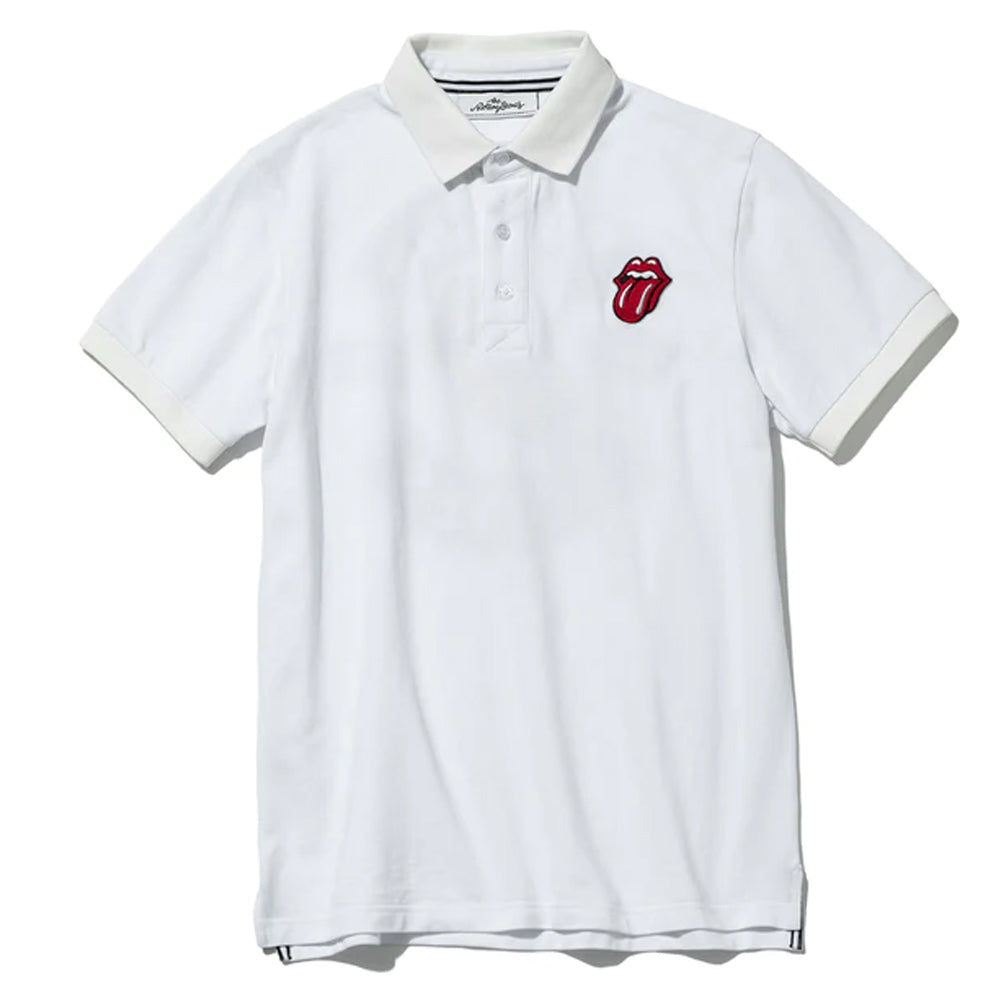 ROLLING STONES ローリングストーンズ - RS TOUR 1978PT / White / ポロシャツ / メンズ - PGS