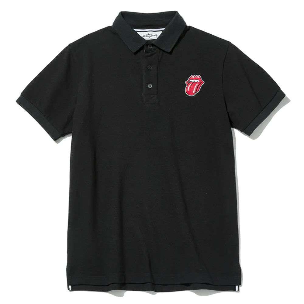 ROLLING STONES ローリングストーンズ - RS TOUR 1978PT / Black / ポロシャツ / メンズ - PGS