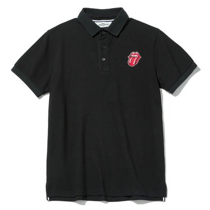 ROLLING STONES ローリングストーンズ - RS TOUR 1978PT / Black / ポロシャツ / メンズ - PGS