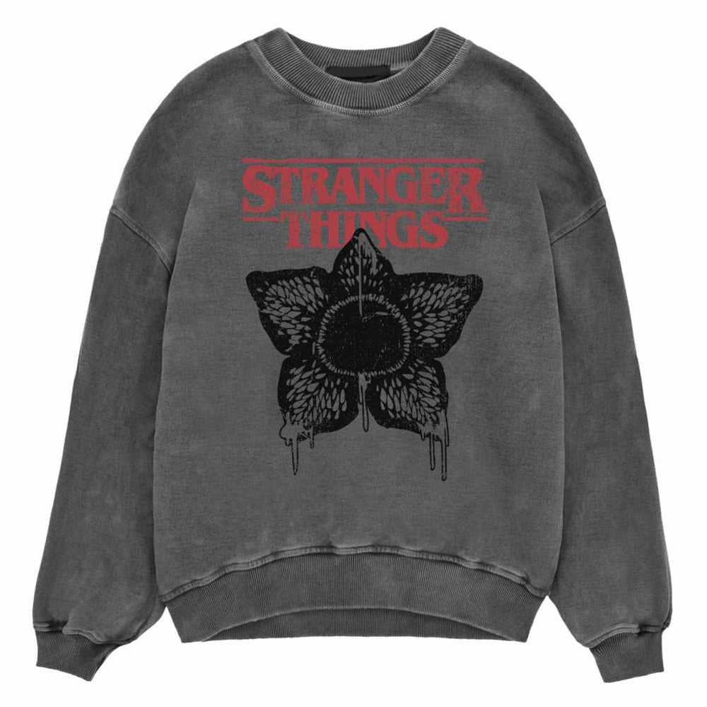 STRANGER THINGS ストレンジャー・シングス (シーズン5 2025年配信決定 ) - HORROR SILHOUETTE / ACID WASH / パーカー・スウェット / メンズ 【公式 / オフィシャル】