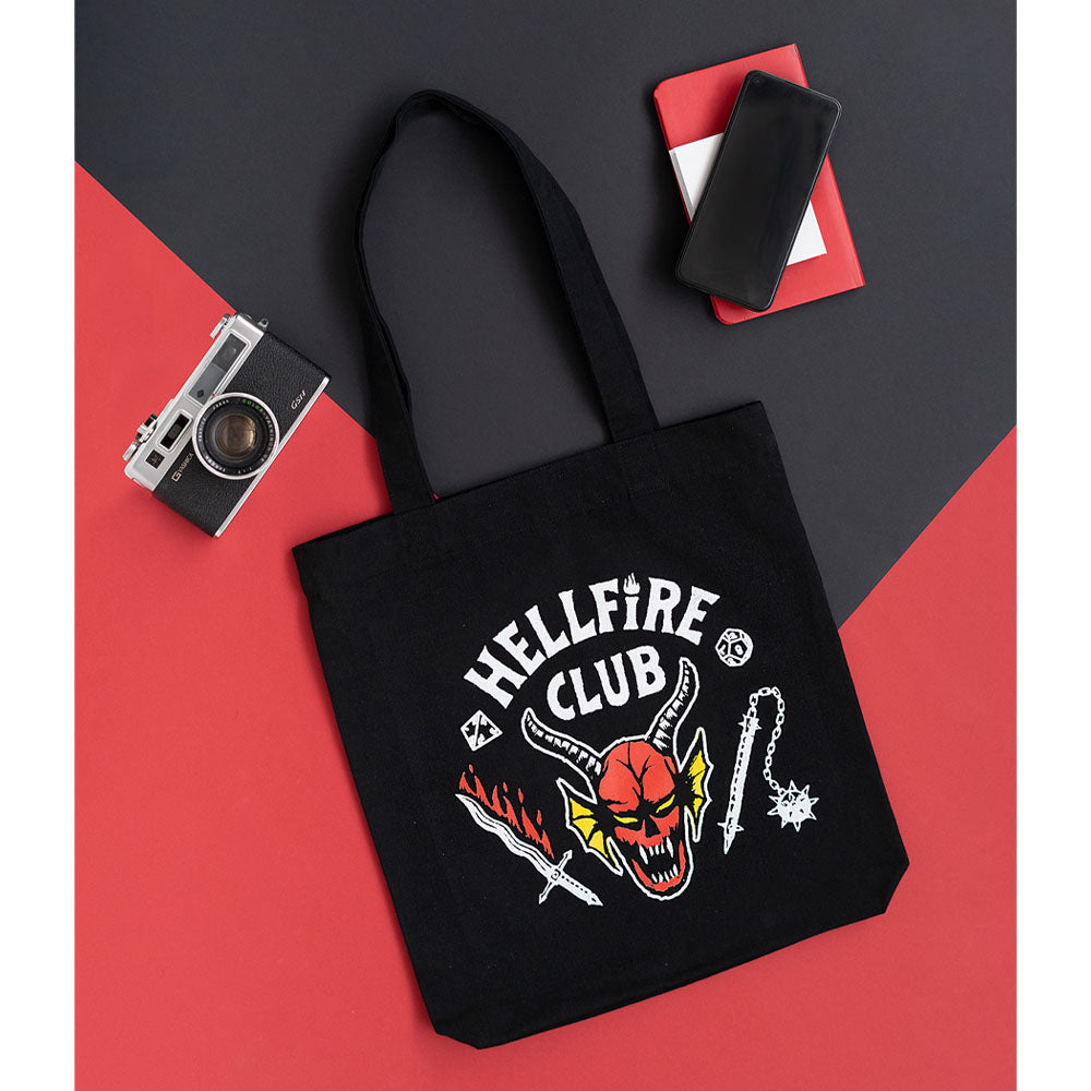 STRANGER THINGS (Season 5 to be released in 2025) - HELLFIRE CLUB / Tote Bag