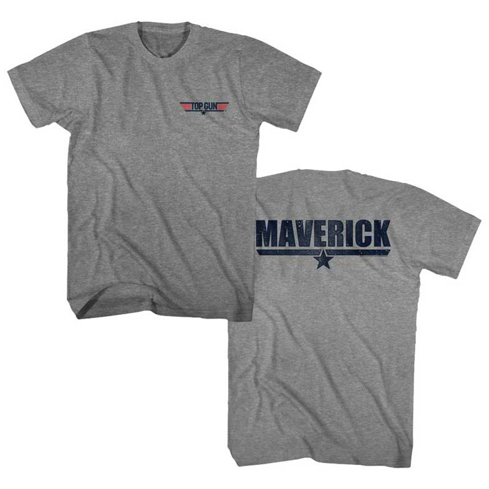 TOP GUN トップガン (アイスマン追悼 ) - MAVERICK / バックプリントあり / Tシャツ / メンズ 【公式 / オフィシャル】