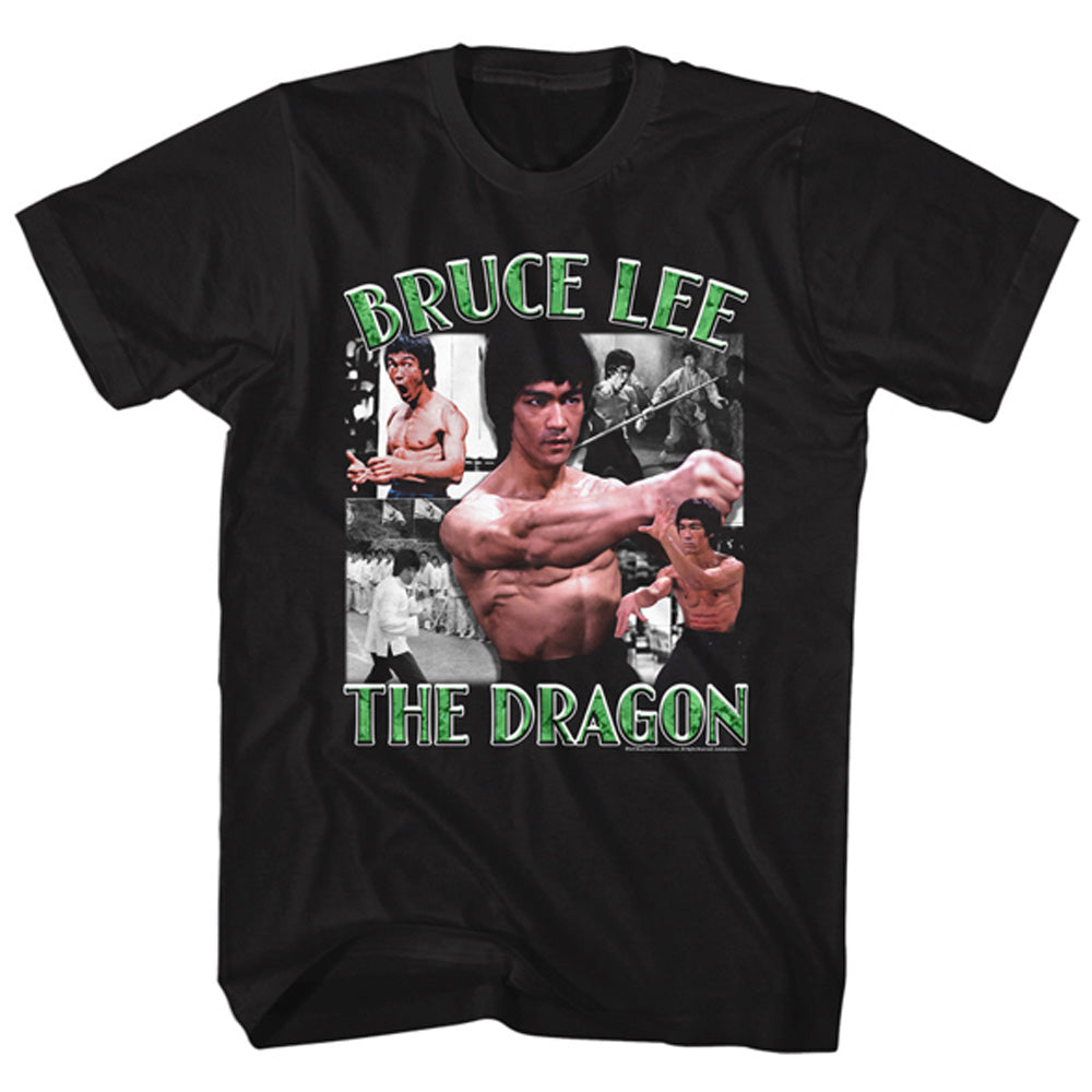 BRUCE LEE ブルースリー - BRUCE LEE THE DRAGON COLLAGE / Tシャツ / メンズ 【公式 / オフィシャル】