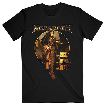 MEGADETH メガデス (デビュー 40周年 ) - The Sick, The Dying ... And the Dead Circle Album Art / Tシャツ / メンズ 【公式 / オフィシャル】