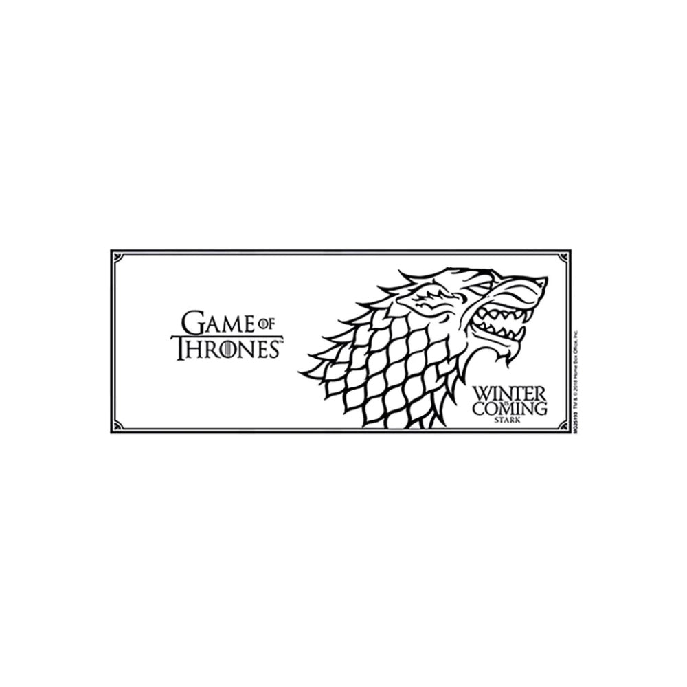 GAME OF THRONES - Stark / Black / Mug
