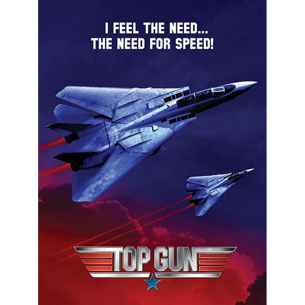 TOP GUN トップガン (アイスマン追悼 ) - Need For Speed Jets  / キャンバス・プリント木枠（ビックサイズ 60×80×3.8cm） / インテリア額 【公式 / オフィシャル】