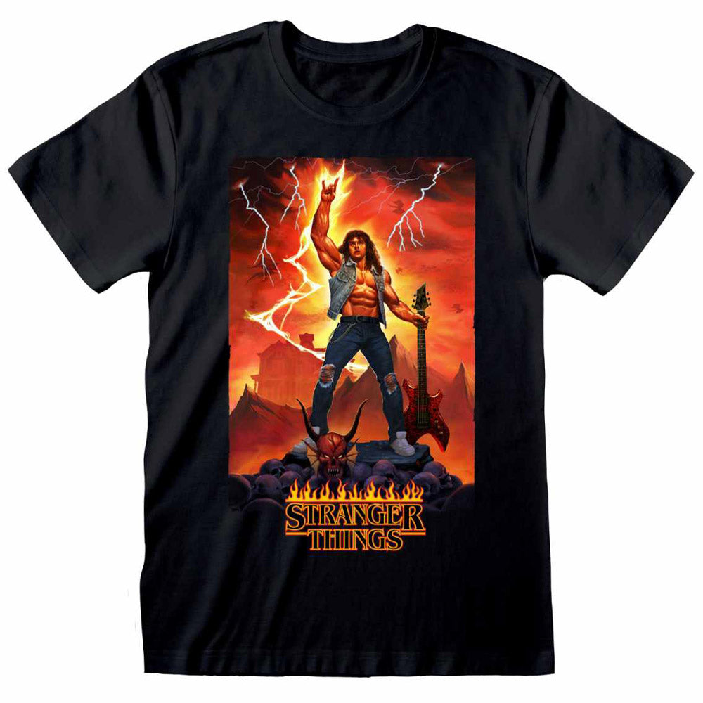 STRANGER THINGS ストレンジャー・シングス (シーズン5 2025年配信決定 ) - Eddie Rocks / Tシャツ / メンズ 【公式 / オフィシャル】